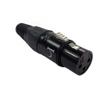 IO-XLR3-M-BK